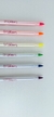 Marca Texto Lumina Brush Perfumada Neon NewPen C/6un