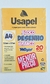 Papel A4 140g Branco Bloco 20 folhas Usapel na internet