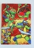 Caderno Brochura 1/4 Capa Dura 80 folhas Tartarugas Ninjas Jandaia - Papelaria Mô Quiridu