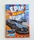 Caderno Brochura 1/4 Capa Dura 80 folhas Hot Wheels Tilibra - Papelaria Mô Quiridu