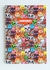 Caderno Brochura 1/4 Capa Dura 80 folhas Minecraft Foroni - Papelaria Mô Quiridu