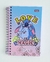 Caderno Espiral 1/8 Capa Dura Caderneta 96 folhas Stitch Foroni - loja online