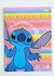 Caderno Brochura Univ Capa Dura Stitch 80 folhas - Papelaria Mô Quiridu