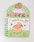 Bloquinho Espiral Capivara Com Divisórias 10x15cm 70 folhas - Papelaria Mô Quiridu