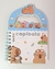 Imagem do Bloquinho Espiral Capivara Com Divisórias 10x15cm 70 folhas