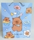 Sacola Papel para Presente M Capivara 1un Uniso - Papelaria Mô Quiridu