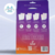 Refil Planner Permanente Disco Iscool 17X23cm 120g 108 Folhas - comprar online