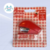 Grampeador Mini Picnic Vermelho + 1000 Grampos Blister 1un Leoarte - comprar online