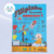 Papel 180g Estampa 1 Decorado 36 folhas Filipinho 230x320mm - comprar online