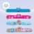 Régua Silicone Bracelete 20cm Lupi e Boo 1un