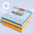 Bloco Adesivo Smart Notes 50mmx50mm Colorido Neon BRW c/250un - comprar online