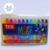 Giz de Cera Gel Retrátil Mega Color Tris 12un