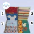 Caderno Espiral 1/4 Capa Dura 80 folhas Mickey Arts Jandaia
