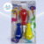 Pincel Ergonômico Ponta Redonda Color Joy Leo & Leo c/3un