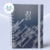 Agenda 2025 Plus Geometrics Triângulos Azul Escuro Iscool 1un - comprar online