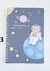 Caderno Espiral 1/4 60 folhas Uniso Astronauta - Papelaria Mô Quiridu