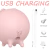Imagem do ESTIMULADOR DE CLITÓRIS COM PULSAÇÃO - PORQUINHO PIGGY - ROSA - S-HANDE
