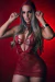 FANTASIA EROTICA CHAPEUZINHO VERMELHO COM FRASE PROVOCANTE - G 44 - GAROTA DO VENENO