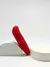 VIBRADOR PERSONAL PONTO G - AVELUDADO - VERMELHO - IMPORTADO