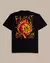 CAMISETA REGULAR BLUNT SMILEY PRETA