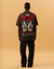 Camiseta Oversized Blunt Linch - Marrom - comprar online