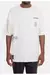 Camiseta Starter Oversized Estampada Off White - Louredo Store