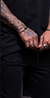 Conjunto Black Bordado Camiseta Over Short Cargo - loja online