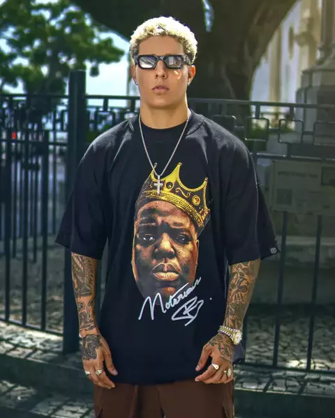 Camiseta Oversized Notorius BIG