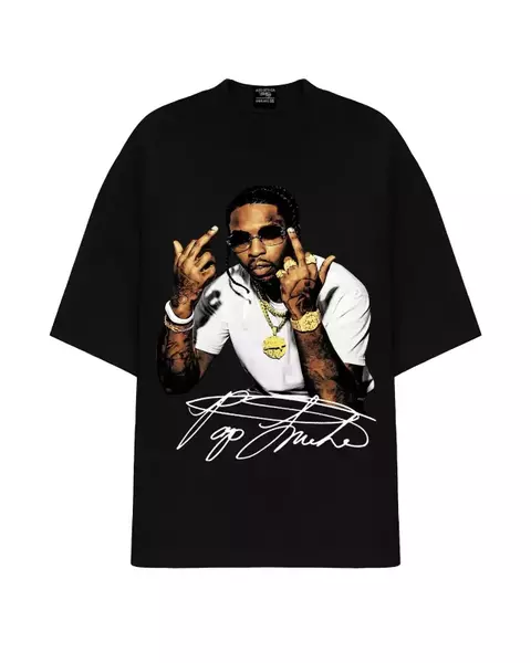 Camiseta Oversized Pop Smoke