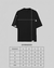 Camiseta Oversized Survivor Team - Preta - loja online