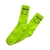 Meia F.. Verde Fluorescente