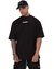 Camiseta Oversized Ayudarme - Preta - comprar online
