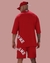 Kit Ayudarme Oversized + Bermuda - Vermelho - Louredo Store