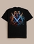 Camiseta Oversized Blunt Samurai - Preta