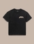 Camiseta Boxy Blunt Type - Preta - comprar online