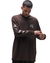 Camiseta Manga Longa Plano C - Marrom - comprar online