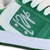 Tênis QIX Chorão Lado B VERDE-BRANCO