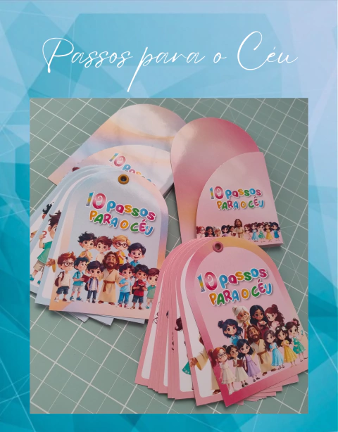 Cards 10 Passos Para o Céu