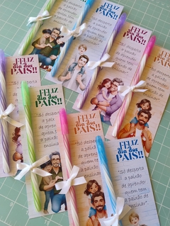 Pais Card Com Caneta