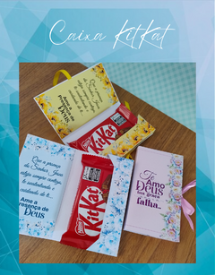 Caixa Kit Kat Te Amo Deus