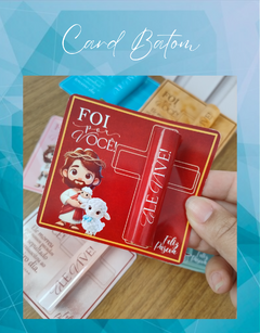 Card Páscoa Batom