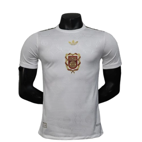 camisa-camisas-camiseta-manto-mantos-uniforme-roupa-roupas-blusa-blusas-bayern-de-munique-125-anos-especial-comemorativa-jogador-branca-dourado-2025-2026-foto-imagem
