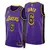 Regata NBA Los Angeles Lakers 22/23 Roxa - Statement Edition - Fanzone | Futebol & Tradição