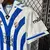 Camisa Málaga Conceito 2024/25 Torcedor Masculina - Branca e Azul - Fanzone | Futebol & Tradição