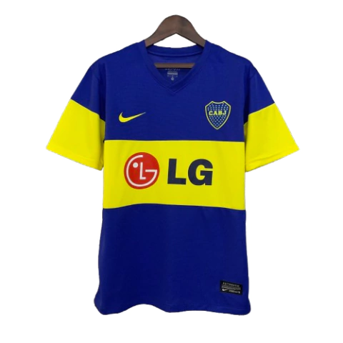 Camisa Retrô Boca Juniors I 2011/2012 Masculina - Azul e Amarela - comprar online