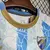 Uniforme Infantil Málaga I 2024/25 - Branco e Azul - loja online
