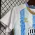 Imagem do Uniforme Infantil Málaga I 2024/25 - Branco e Azul