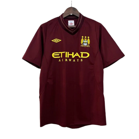 Camisa Retrô Manchester City II 2012/2013 Torcedor Masculina - Vinho - comprar online
