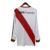 Camisa Retrô Manga Longa River Plate I 2013/2014 Masculina - Branca e Vermelha na internet