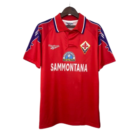 Camisa Retrô Fiorentina III 1995/1996 Torcedor Masculina - Vermelha - comprar online